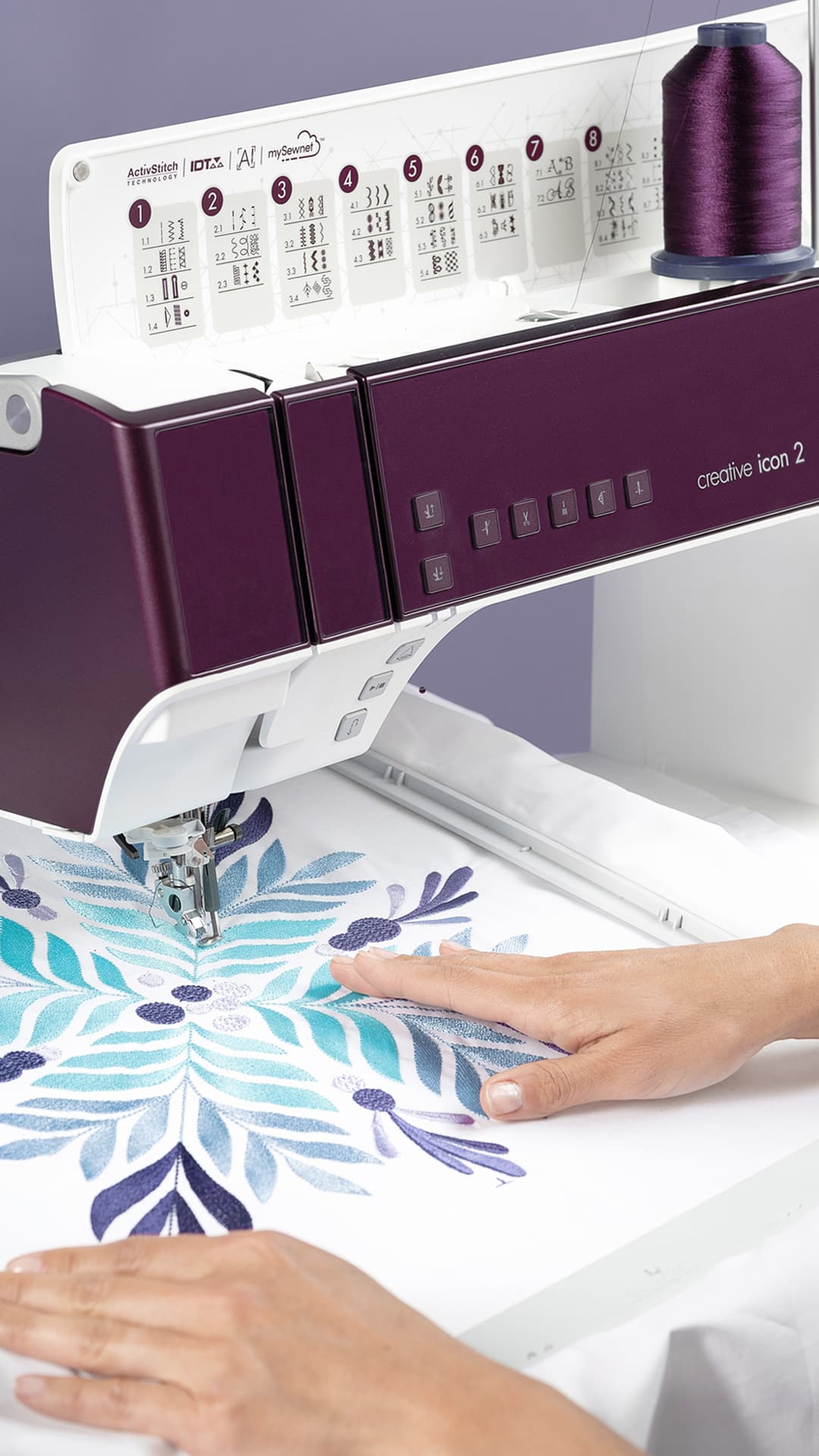 PFAFF® creative icon™ 2 Sewing & Embroidery Machine - Image 5